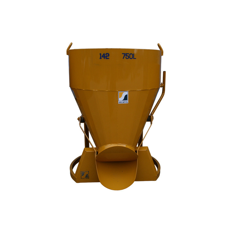 SECATOL - Benne droite à déversement latéral 142 B - 750L