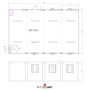 Ensemble de quatre Bungalows - Réfectoire / Vestiaire