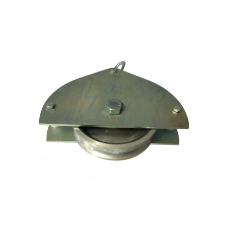 SECATOL - POULIE MONTEE POUR COMMANDE AUXILIAIRE DE FERMETURE DE TRAPPE SANS CORDE