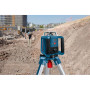 démonstration sur chantier laser rotatif GRL 400H BOSCH