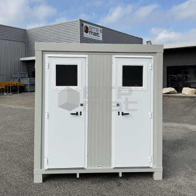 Bloc Sanitaire WC2 neuf avec 2 WC et 2 lave-mains