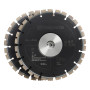 HUSQVARNA EL 10 CNB LOT DE 2 - Disque diamant EL 10 CNB pour découpeuse K4000 CUT'N BREAK