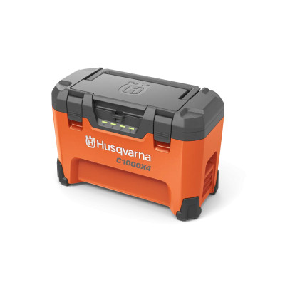HUSQVARNA 40-C1000X4 - Chargeur Multiple pour 4 Batteries (série B140X/B220X/B330X) - 1000W - IPX4