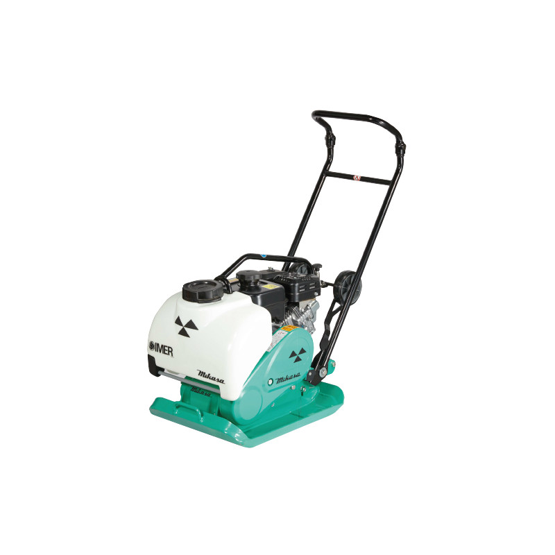 IMER MVC-F80H VAS - Plaque Vibrante Moteur Thermique Honda + chariot de transport