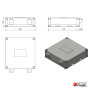 CUVE DE SANITAIRES POUR SSU ET SDU - Plans