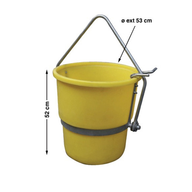 ALTRAD - Benne basculante de 70L en polyethylene