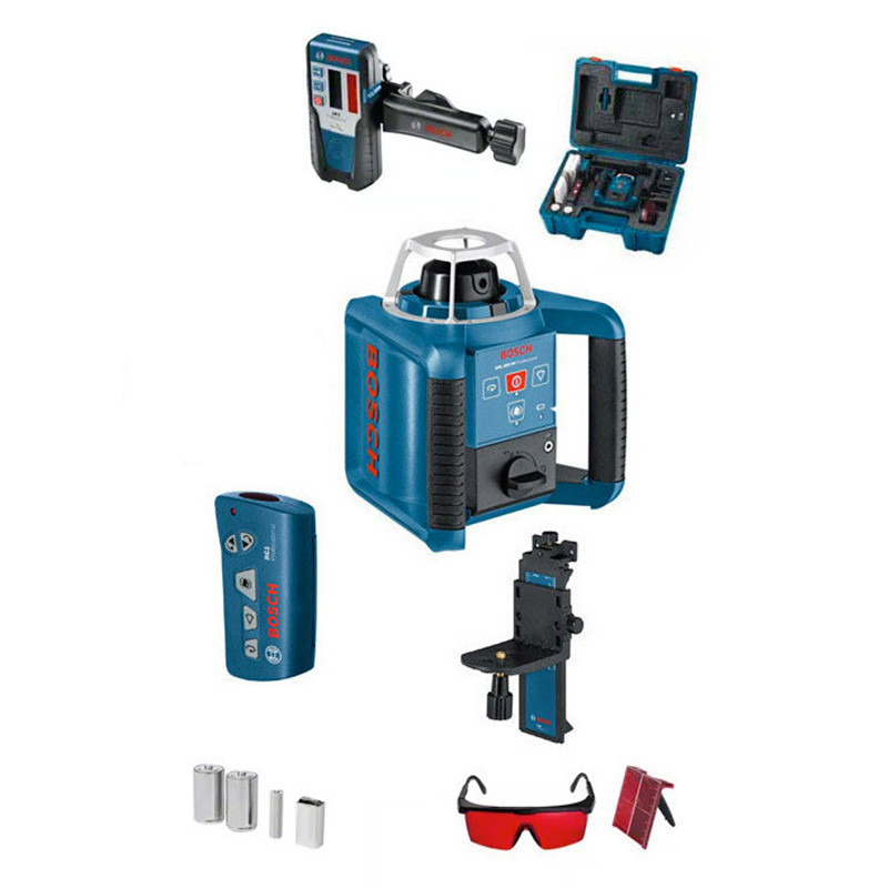 BOSCH GRL 300 HV - Niveau Laser Rotatif Rouge En Valise