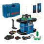 BOSCH GRL 650 CHVG - Niveau Laser Rotatif Vert Double Pente Connecté