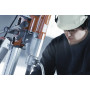 HUSQVARNA PACK DM 220 - Pack Carotteuse Portative 230V + Bâti DS250 - Diamètre de forage 150mm - Mise en situation 3