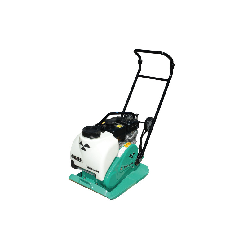 IMER MVC-80H-VAS-TN - Plaque Vibrante Moteur Thermique Honda + chariot de transport