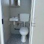 Bloc sanitaire préfabriqué de chantier - WC et lave-mains  (neuf)