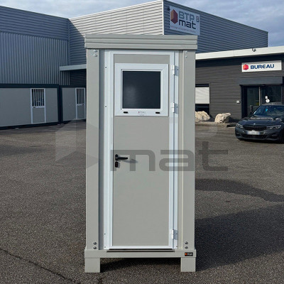 Bloc sanitaire préfabriqué de chantier - WC et lave-mains  (neuf)