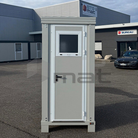 Bloc sanitaire préfabriqué de chantier - WC et lave-mains  (neuf)