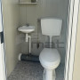 Bloc sanitaire préfabriqué de chantier - 2 WC, 2 lave-mains (neuf)