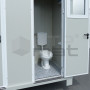 Bloc sanitaire préfabriqué de chantier - WC, lave-mains et douche  (neuf)