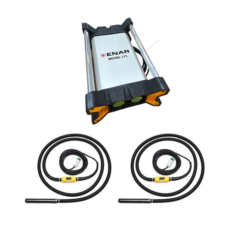 ENAR - Pack Convertisseur de Fréquence BOXEL 225 avec 2 Aiguilles vibrantes à béton