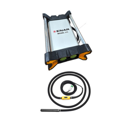 ENAR - Pack Convertisseur de Fréquence BOXEL 225 avec 1 Aiguille Vibrante à béton