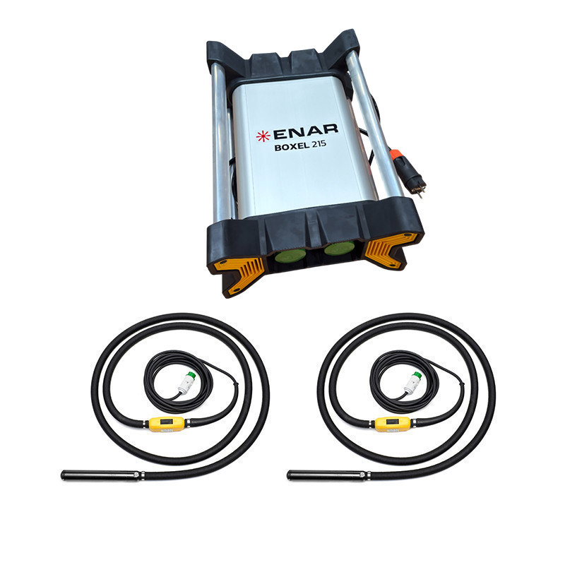 ENAR - Pack Convertisseur BOXEL 215 avec 2 Aiguilles vibrantes à béton