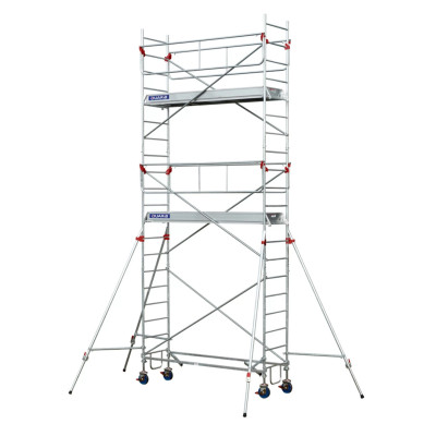 DUARIB ROLLSTAR - ECHAFAUDAGE ROULANT EN ACIER - LONG. 2M54 - GC MONOBLOC