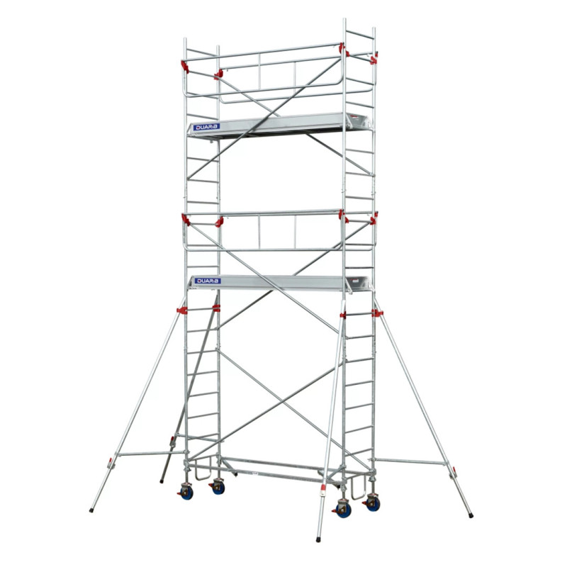 DUARIB ROLLSTAR - ECHAFAUDAGE ROULANT EN ACIER - LONG. 2M54 - GC MONOBLOC