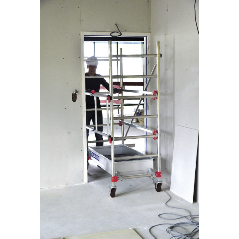 DUARIB ALU - ECHAFAUDAGE ROULANT EN ALUMINIUM - LONG. 1M65 - travaux