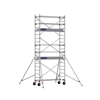 DUARIB ALU - ECHAFAUDAGE ROULANT EN ALUMINIUM - LONG. 2M05 - base pliante