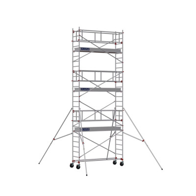 DUARIB ALU - ECHAFAUDAGE ROULANT EN ALUMINIUM - LONG. 2M55 - GC LISSES
