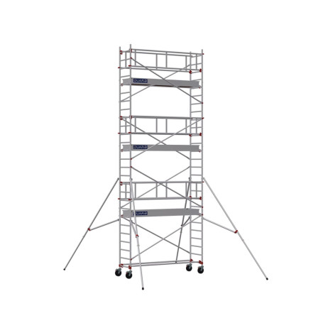 DUARIB ALU - ECHAFAUDAGE ROULANT EN ALUMINIUM - LONG. 2M55 - GC LISSES