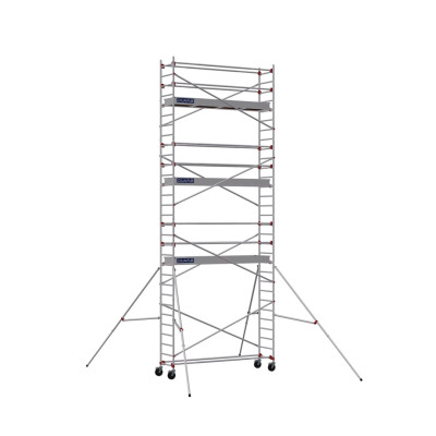 DUARIB ALU - ECHAFAUDAGE ROULANT EN ALUMINIUM - LONG. 3M00 - BASE STD