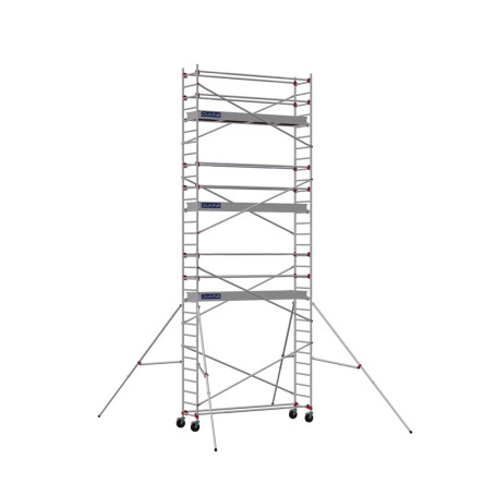 DUARIB ALU - ECHAFAUDAGE ROULANT EN ALUMINIUM - LONG. 3M00 - BASE STD