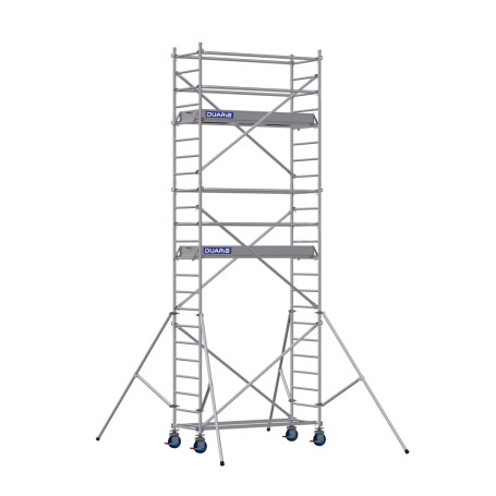 DUARIB DOCKER 85 - ECHAFAUDAGE ROULANT EN ACIER - LONG. 2M05 - LARG. 0M85 - GC LISSES