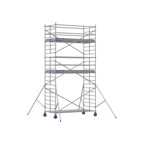 DUARIB DOCKER 85 - ECHAFAUDAGE ROULANT EN ALUMINIUM - LONG. 2M95 - LARG. 0M85 - GC LISSES