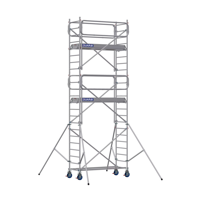 DUARIB DOCKER 85 - ECHAFAUDAGE ROULANT EN ALUMINIUM - LONG. 2M05 - LARG. 0M85 - GC MONOBLOC