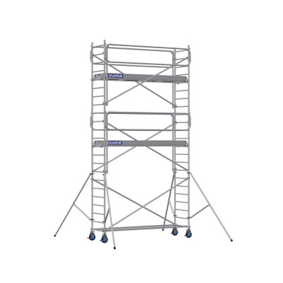 DUARIB DOCKER 85 - ECHAFAUDAGE ROULANT EN ALUMINIUM - LONG. 2M95 - LARG. 0M85 - GC MONOBLOC
