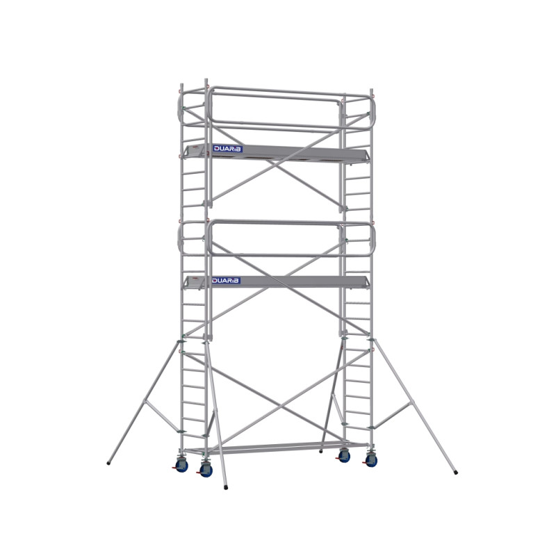 DUARIB DOCKER 85 - ECHAFAUDAGE ROULANT EN ALUMINIUM - LONG. 2M95 - LARG. 0M85 - GC MONOBLOC