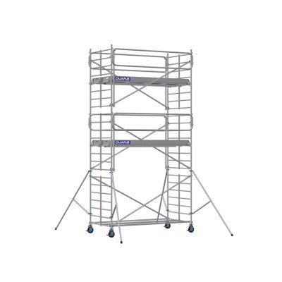 DUARIB DOCKER 150 - Echafaudage Roulant En Aluminium - LONG. 2M95 - LARG. 1M50 - Gc Monobloc