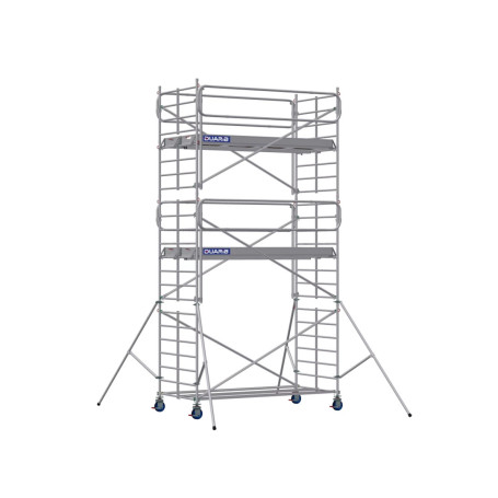 DUARIB DOCKER 150 - Echafaudage Roulant En Aluminium - LONG. 2M95 - LARG. 1M50 - Gc Monobloc