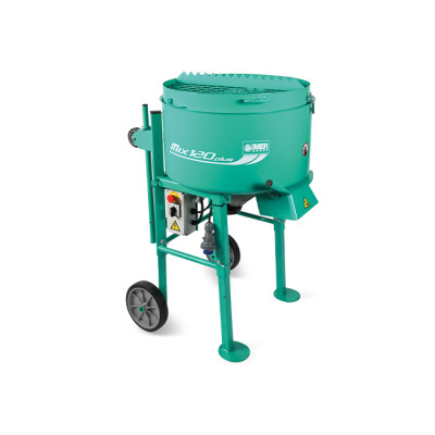 IMER MIX 120 PLUS - Malaxeur Électrique 230V 1,4kW Granulométrie 8 mm - Cuve 120 L