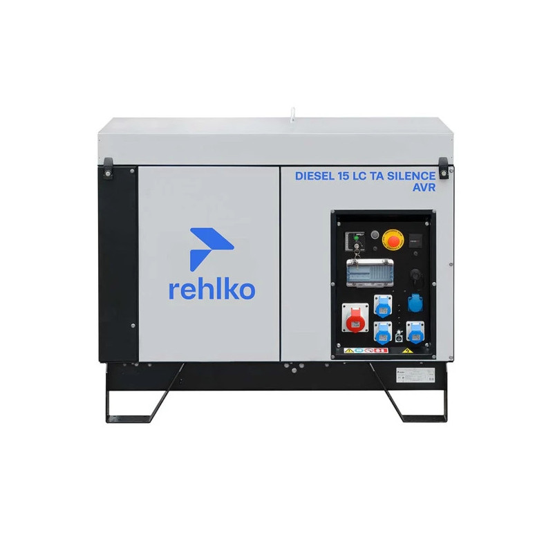 KOHLER-SDMO 15 LC TA SILENCE C5 - Groupe électrogènes Triphasé Diesel - Avec AVR - Vue de face