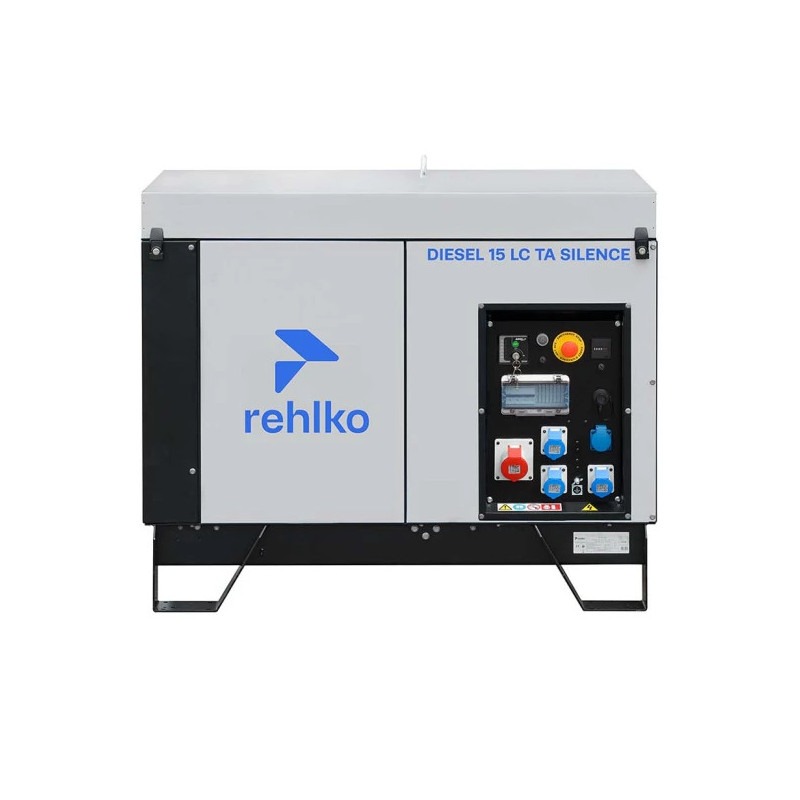 KOHLER-SDMO 15 LC TA SILENCE C5 - Groupe électrogènes Triphasé Diesel - Sans AVR - Vue de face