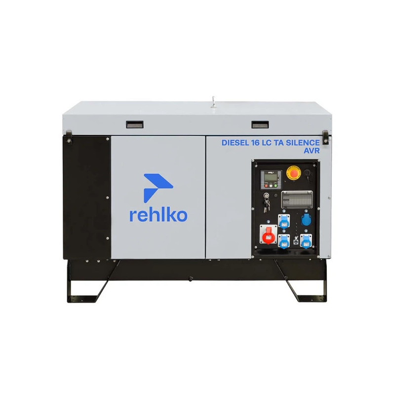 KOHLER-SDMO 16 LC TA SILENCE C5 - Groupe électrogènes Triphasé Diesel - Avec AVR - Vue de face