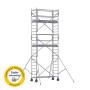 DUARIB DOCKER 85 - ECHAFAUDAGE ROULANT EN ALUMINIUM - LONG. 2M05 - LARG. 0M85 - GC MONOBLOC
