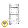 DUARIB DOCKER 85 - ECHAFAUDAGE ROULANT EN ALUMINIUM - LONG. 2M54 - LARG. 0M85 - GC MONOBLOC