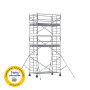 DUARIB DOCKER 150 - Echafaudage Roulant En Aluminium - LONG. 2M54 - LARG. 1M50 - Gc Monobloc