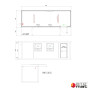 Bungalow neuf Billetterie 7 mètres - plan