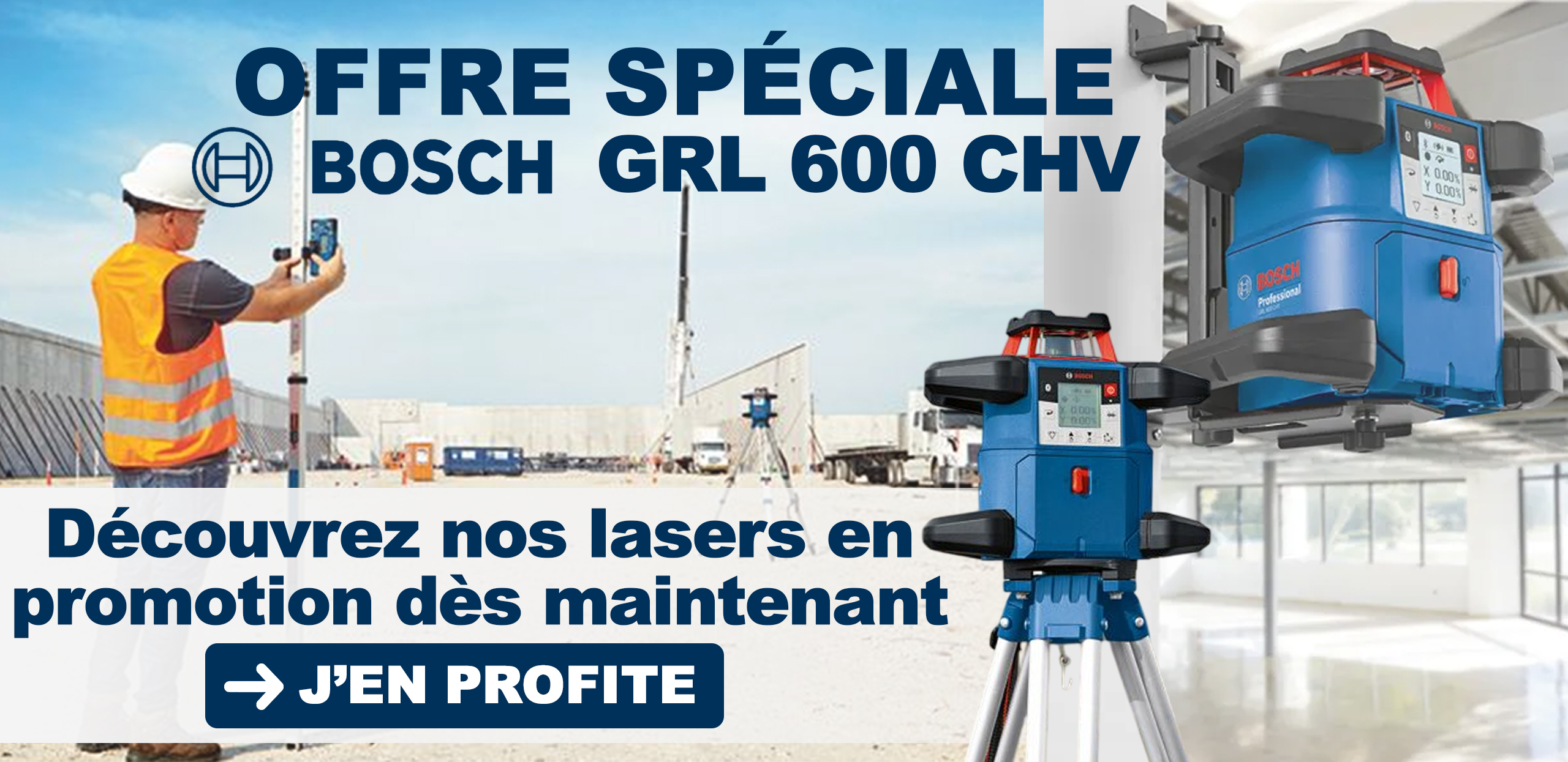PROMO Laser BOSCH GRL 650 CHVG