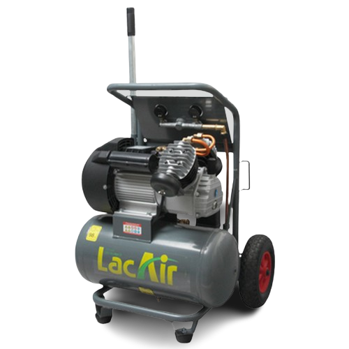 LACME MAXAIR 20/24-2 - Compresseur d'air électrique mobile type diable 24 litres 230V - 20m³/h