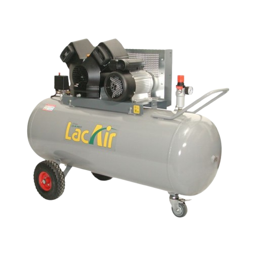 LACME TWINAIR 23/200M - Compresseur d'air électrique mobile 200 litres 230V - 23m³/h