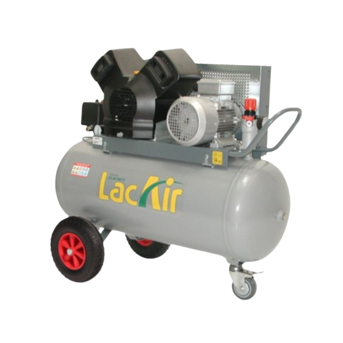 LACME TWINAIR 28/150T - Compresseur d'air électrique mobile 150 litres 400V - 23m³/h