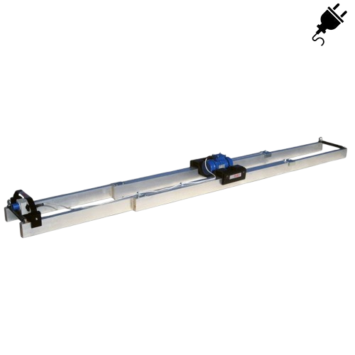 ENAR QP - Règle Vibrante Double à Béton - Electrique Monophasée ou Triphasée - Profil Acier au choix